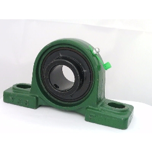 5/8" Bearing UCP202-10 Black Oxide Insert + Pillow Block Cast Housing Mounted Bearing