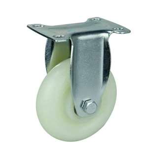 5" Inch Polypropylene Caster Wheel 661 lbs Fixed Top Plate