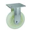 4" Inch Polypropylene Caster Wheel 1102 lbs Fixed Top Plate