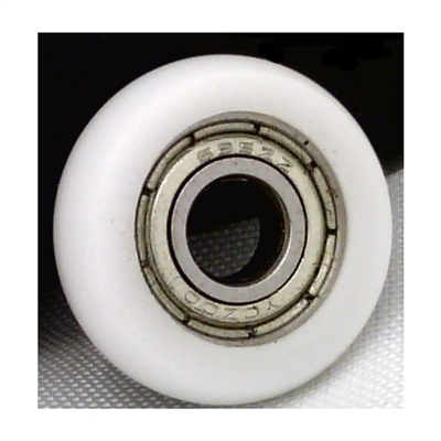 6mm Bore Bearing with 32mm White Plastic Tire 6x32x11mm