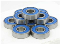 10 Sealed Bearing R168-2RS 1/4"x3/8"x1/8" inch Miniature