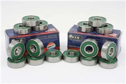 100 skateboard/inline Skate Bearing Nylon Sealed