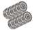 4x10x4 Stainless Steel Shielded Miniature Bearing Pack of 10