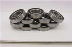 3x6 Sealed 3x6x2.5 Miniature 3mm Bore Bearing Pack of 10