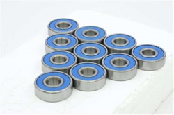 8x14x4 Stainless Steel Sealed Miniature Bearing Pack of 10