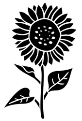 Sunflower Decal
