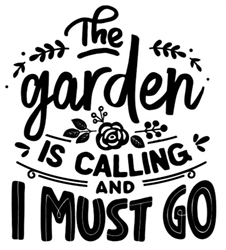 The Garden is Calling Decal