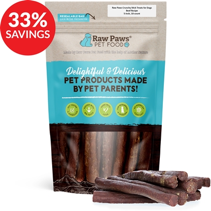 Crunchy Stick Treats for Dogs - Beef Recipe (Bundle Deal)