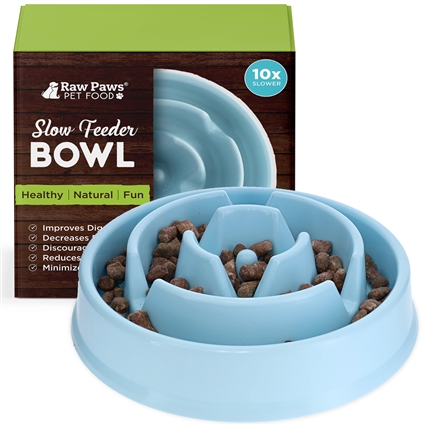 Slow Feeder Bowl for Dogs & Cats - Drop Pattern