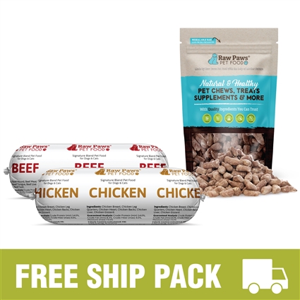 Beef & Chicken Free Ship Pack, 10 lbs