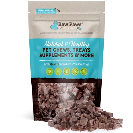 Freeze Dried Lamb Heart Treats for Dogs & Cats, 4 oz