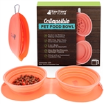 2-in-1 Collapsible Travel Bowls for Dogs & Cats