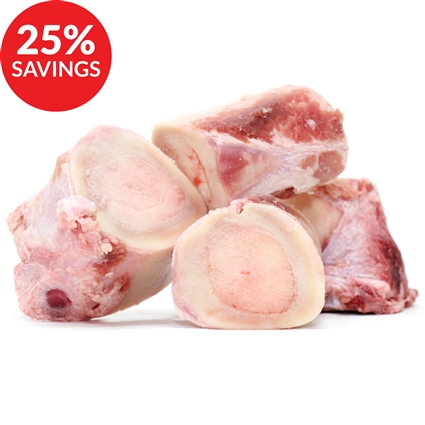 Beef Marrow Bones for Dogs, 2-inch (Bundle Deal)