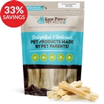 Compressed Rawhide Bones for Dogs, 4" (Bundle Deal)