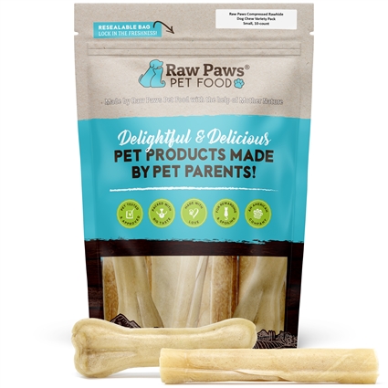 Compressed Rawhide Chew Pack for Small Dogs
