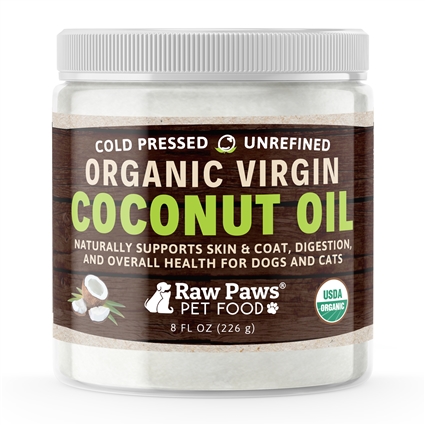 Organic Virgin Coconut Oil for Dogs, 8 fl oz