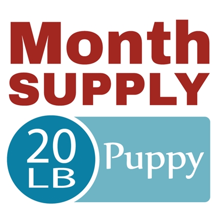 Month Supply - 20 lb Puppy