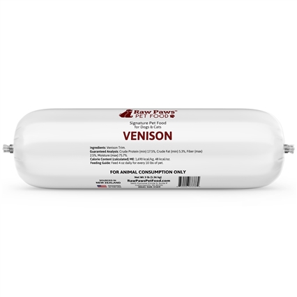 Signature Venison for Dogs & Cats, 3 lbs