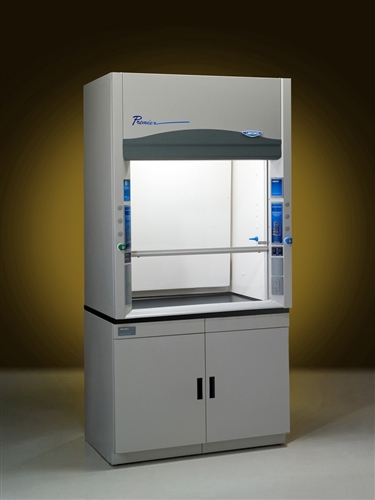 Labconco 100400061 4' Protector Premier Laboratory Hood with Built-In Blower, with 2 Service Fixtures, 208-230V, 60Hz