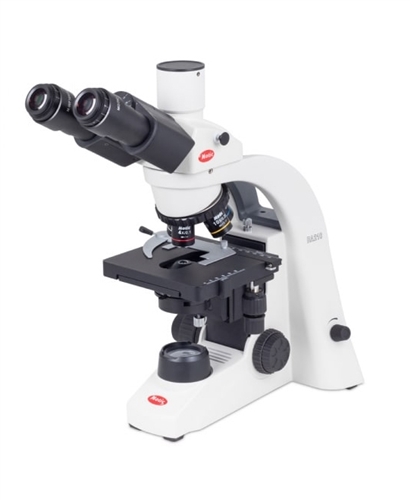 Motic BA210S Trinocular Microscope with LED Illumination w/o 100x Objective | Marshall Scientific