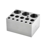 Ohaus 30400156 Modular Combination Heat Block, 6 mm, 12/13 mm, 25 mm Tubes