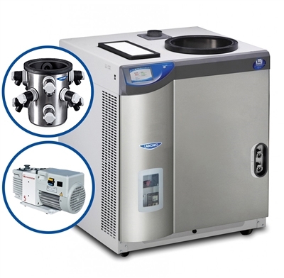 Labconco 700611000 FreeZone 6L -50C Complete Freeze Dryer System