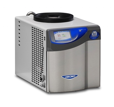 Labconco 700202000 FreeZone 2.5L -50 C Benchtop Freeze Dryer with PTFE coil