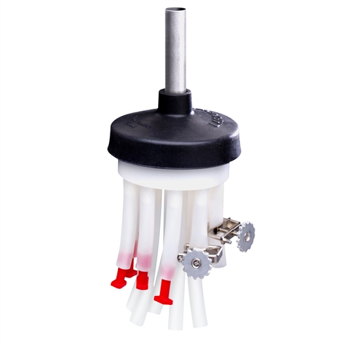 Labconco Ampule Pod, with (15) 1/4" ID tubing ports, 15 plugs, 2 clamps and (1) 7547200 Adapter