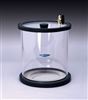 Labconco 7318702 Clear Chamber, Short, 12.0 " dia. x 16.8 " h