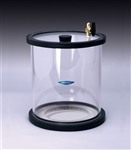 Labconco 7318702 Clear Chamber, Short, 12.0 " dia. x 16.8 " h