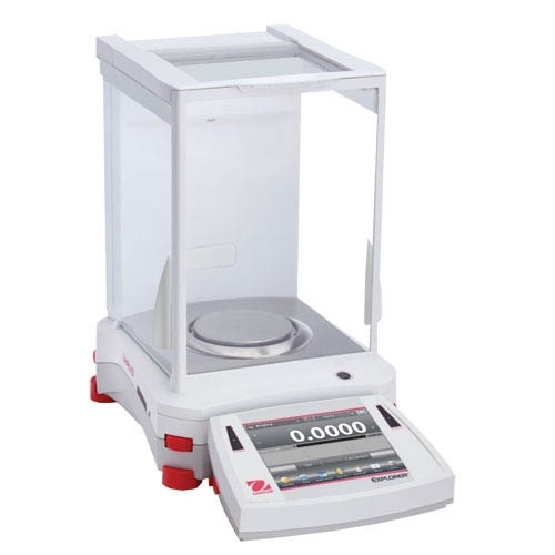 Ohaus EX224 Explorer Analytical Balance, 220 g, 0.0001 g