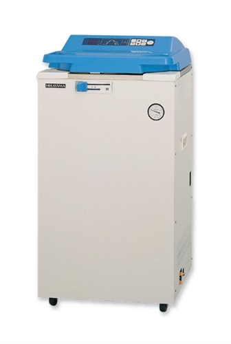 Hirayama HICLAVE HVP-50 Floor-Standing Autoclave with Heat/Vacuum Drying, 50L, 120V