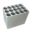 Benchmark Scientific Block, 15 x 12-13mm tubes, 60mm tall, no lid