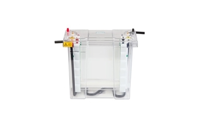 Labnet Enduro VE20 Vertical Gel System includes glass plates, 2 x 24 well combs, cooling coil and casting base