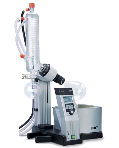 KNF RC600 Rotary Evaporator w/ Fluid Condenser