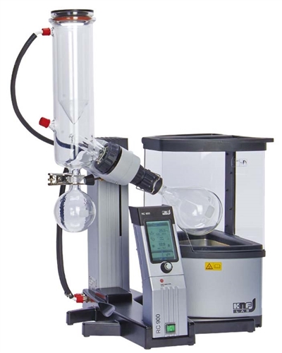 KNF RC900 Rotary Evaporator w/ Dry Ice Condenser