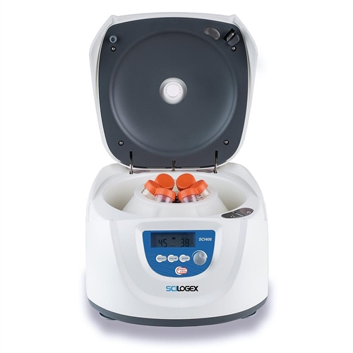 SCILOGEX SCI406 LCD Digital Clinical Centrifuge, with rotor 19100197; 6 x 15ml and 6 x 50ml capacity