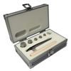 Accuris W1101-6-100 Class E2, Calibration Set for Analytical Balances, 6 pcs: 1x100mg, 1x10g, 2x20g, 1x50g, 1x100g