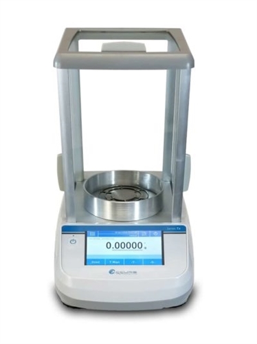 Accuris Analytical Balance, series Tx, Internal Calibration w/ Touch Screen, 220g