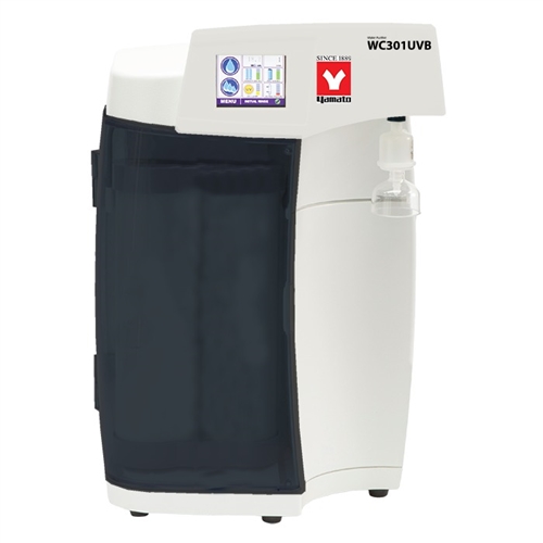 Yamato WC-301UVB Auto Pure Benchtop Type 1 Water Purification System with UV Oxidation Lamp, 120V