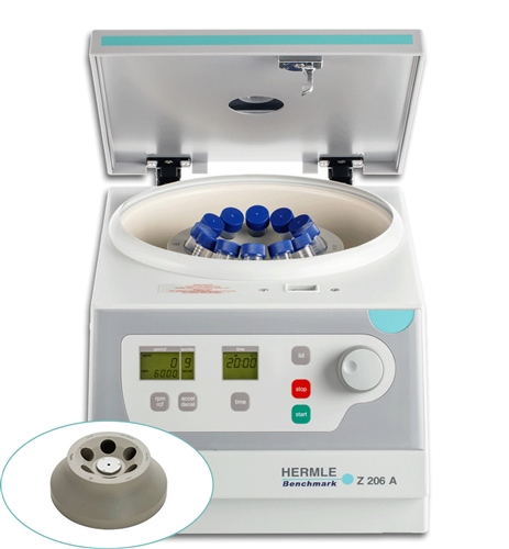 Hermle Z206-A Centrifuge w/ 6 x 50ml Rotor