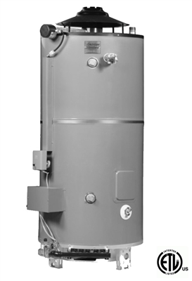 D-100-300-ASME American Standard 100 Gallon Water Heater