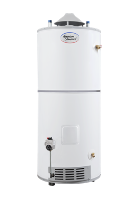 PLC-75-76-AS American Standard 75 Gallon Ultra Low NOx Light Duty Storage Commercial Gas Water Heater