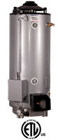 ULN-100-199-AS American Standard 100 Gallon Ultra Low NOx Heavy Duty Commercial Gas Water Heater