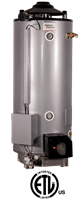 ULN-100-250-AS American Standard 100 Gallon Ultra Low NOx Heavy Duty Storage Commercial Gas Water Heater