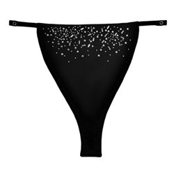 Cleava - Rhinestone Splash - Black