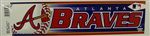 Atlanta Braves Bumber Sticker