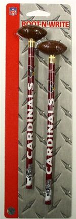Arizona Cardinals Pencil And Eraser