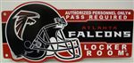 Atlanta Falcons Sign - Locker Room
