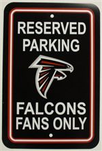 Atlanta Falcons Sign - Parking